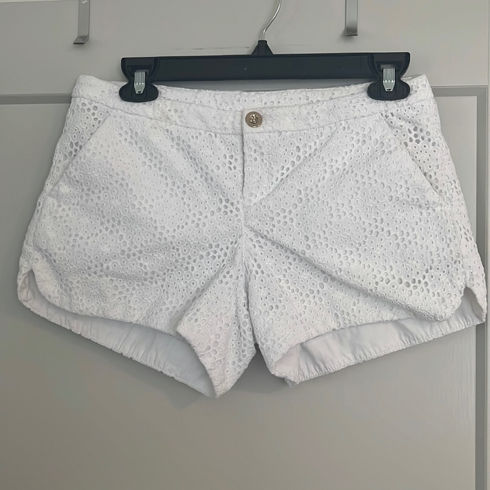 Lilly Pulitzer Adie Shorts 0 white